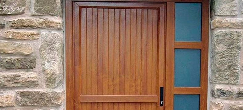 Carpintería José Fernández Fernández SA puerta de madera
